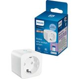 Philips Smart Lighting Akıllı Priz Matter (Type-F) - Google Home, Alexa, Homekit ve Matter Uyumlu - Çok Renkli