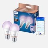 Philips Smart Lighting Led Akıllı Ampul 2'Li E27 60W