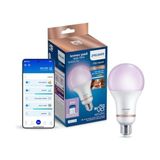 Philips Smart Lighting LED Ampul A80 E27 150W Eşdeğer Rgb - Google Home, Alexa, Homekit ve Matter Uyumlu [enerji Sınıfı E] - Amber