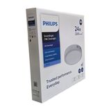 Philips Smartbright Sıvaüstü Tavan LED Lamba 24W 6500K Beyaz Işık 2200 Lümen 29,5 cm Çapında Plastik Gövde - 6500K - Beyaz İşık