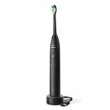 Philips Sonicare 5300 elektrikli diş fırçası, 2 yoğunluk seviyeli sonik diş fırçası, basınç kontrolü, EasyStart, Smartimer ve BrushPacer, siyah, model HX7101/01 [yeni teknoloji]