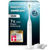 Philips Sonicare 5500 Elektrikli Diş Fırçası, 1 Yoğunluk Seviyeli Sonic Diş Fırçası, Basınç Kontrolü, Easystart, Smartimer Ve Brushpacer, Beyaz, Model Hx7110/01 [Yeni Teknoloji]