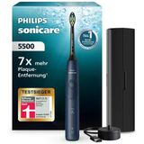 Philips Sonicare 5500 Elektrikli Diş Fırçası, 2 Fırçalama Moduna Sahip Sonic Diş Fırçası, Basınç Kontrolü, Easystart, Smartimer Ve Brushpacer, Donanma, Model Hx7113/01 [Yeni Teknoloji]