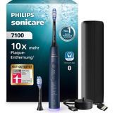 Philips Sonicare 7100 Elektrikli Diş Fırçası, Uygulamalı Sonic Diş Fırçası, 4 Fırçalama Modu, 3 Yoğunluk Seviyesi, Basınç Kontrolü, Easystart, Smartimer, Lacivert, Model HX7423/01 [yeni Teknoloji] - Beyaz