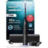 Philips Sonicare 7100 Şarjlı Diş Fırçası, 21 Gün Şarj, Sonicare App, Şarjlı Seyahat Kabı, HX7421/01 - Siyah