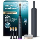 Philips Sonicare Diamondclean 9900 Prestige Elektrikli Diş Fırçası, Senseıq Teknolojisi Ve Uygulamasıyla, 5 Fırçalama Modu, 3 Yoğunluk Seviyesi, Şarj Kutusu, Koyu Mavi, Model Hx9992/45