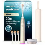 Philips Sonicare Diamondclean 9900 Prestige Elektrikli Diş Fırçası, Senseıq Teknolojisi Ve Uygulamasıyla, 5 Fırçalama Modu, 3 Yoğunluk Seviyesi, Seyahat Şarj Kutusu, Şampanya, Model Hx9992/44