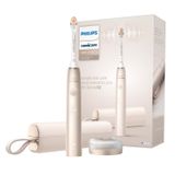 Philips Sonicare DiamondClean Prestige 9900 - 1 A3 Premium Hepsi Bir Arada Fırça Başlığı ve Şarj Kutusu ile sonik elektrikli diş fırçası - Renk: Şampanya (Model HX9992/11)