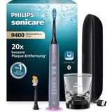 Philips Sonicare Diamondclean Smart 9400 Elektrikli Diş Fırçası, Uygulamalı Sonik Diş Fırçası, Basınç Sensörü, Fırça Başlığı Algılama, 4 Fırçalama Modu ve 3 Yoğunluk Seviyesi, Gri, Model HX9917/90 - Beyaz