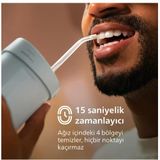 Philips Sonicare Kompakt Ağız Duşu, 3 Modlu, 200ml Su Hazneli, USB Şarjlı, 14 Gün Kesintisiz Kullanım, 360° Dönen Başlık