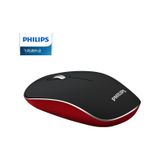 Philips Spk7323hs-93 Black And Red Kablosuz Sessiz Optik Mouse Diğer siyah-kirmizi