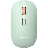 Philips SPK7508 Bluetooth Kablosuz 1600DPI 6 Tuşlu Dual Mod Sessiz Optik Mouse Yeşil