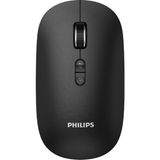 Philips SPK7508 Kablosuz 1600DPI 6 Tuşlu Dual Mod Optik Mouse Siyah