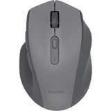 Philips SPK7547 Gri Optik Sessiz Kablosuz Mouse