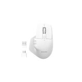 Philips SPK7858 Beyaz Optik Şarjlı Sessiz Kablosuz Mouse