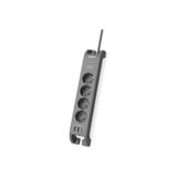 Phılıps Spn4140ga/62, 4 Soket, Akım Korumalı Priz, 2400 Joules, 2Mt Kablo, 1Xusb-C Pd 20W Hızlı Şarj