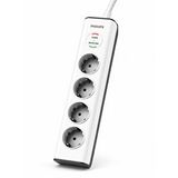 Philips Spn7040wa/62 600 Joule 4'lü 2 M Akım Korumalı Priz Beyaz
