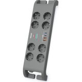 PHILIPS SPN8180GA/62 8 Soket Akım Korumalı Priz 2400 Joules 2Mt Kablo 2xUsb-C PD 20W Hızlı Şarj 2xUs