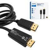 Philips Swa3129a/93 5 Metre Displayport To Hdmı 4K 30Hz Kablo Altın Kaplama
