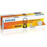 Philips T10 Büyük Dipsiz 12V 5W 12961cp 10 Adet Far Ampülü