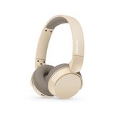 Philips TAH3209BG hafif kulak üstü kablosuz Bluetooth kulaklık, pasif gürültü yalıtımlı, 25 saat çalma süresi, net çağrılar, dinamik bas, 2 saat USB-C şarjı - bej