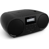 Philips TAZ5000 Taşınabilir CD Çalar Fm Radyolu Bluetooth ve USB Bağlantılı - Siyah