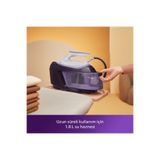 Philips Tek Ütüleme Güvenli Kademe | 2400 W, 6,5 Bar, 130 g/dk Sürekli Buhar, Kireç ve Damlama Önleme, 1,8 L Tartı Hediyeli(ONEROUS)