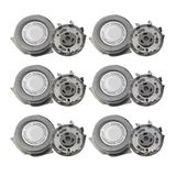 Philips Tıraş Makineleriyle Uyumlu Islak Ve Kuru Tıraş Başlıkları, 550, S520, S510, Sh30/5 Ve S5000 (6 Adet) Modelleri İçin Yedek Tıraş Başlıkları (2/4/6 Adet).