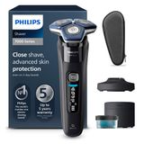 Philips Tıraş Makinesi Serisi 7000 - Katlanır Düzeltici, Islak ve Kuru Tıraş, Temizleme Istasyonu, Şarj Istasyonu ve Seyahat Çantasıyla Erkekler Için Elektrikli Tıraş Makinesi (Model S7886/55)