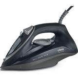 Philips Ufesa Steam Tech 2400 2400 W Buharlı Ütü, Maksimum 120 G ve 0-30 G/dk. Sürekli Buhar Püskürtme, Seramik Taban, Kireç Önleyici Ikili Sistem, Damlama Önleyici, Siyah, Amazon’a Özel