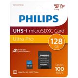 Philips UHS-I U3 4K 128 gb Class 10 Adaptör Micro SDXC Kartı