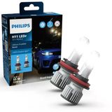 Philips Ultinon Pro6000 Boost H11-Ledr Far Ampulü, Cadde Onaylı*, Unece-R37 Onayı Ve E İşaretli, +%400 Daha Parlak Işık**