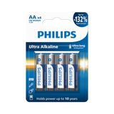Philips Ultra Alkaline Aa Kalem Pil 1.5V - LR6E4B/10 - 4'lü Paket