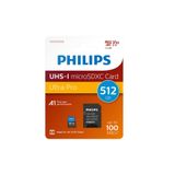 Philips Ultra Pro 512 Gb Uhs-ı U3 Class 10 V30 Sd Adaptörlü Microsdxc Kart