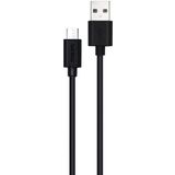 Philips Usb-Micro Usb Şarj Kablosu, 2 Metre, Pvc, Siyah (Dlc3106U/00)
