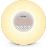 Philips Uyandırma Işığı HF3500/01 LED Çalar Saat Beyaz FM Radyo Gün Doğumu Simülasyonu 200 Lux
