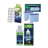 Philips Uyumlu Ca6700 Espresso Bakım Seti 2 Li Aquaclean + 10 Tablet Yağ Çözücü + Kireç Çözücü 1 Adet