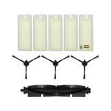 Philips Uyumlu Homerun 3000 Serisi Aqua Xu3000 Robot Süpürge Ana Fırçası, Hepa Filtre 5 Adet, Yan Fırça 3 Adet
