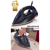 Philips Vaccum En Hızlı+Güçlü Azur 7500 Serisi 3200 W Buharlı Ütü, Mavi/altın, 260G Şok Buhar Dst 7510/80 - Lacivert