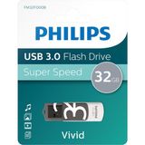 Philips Vivid 32GB USB Flash Bellek - Süper Hızlı USB 3.0 Teknolojisi ile Yüksek Veri Aktarımı
