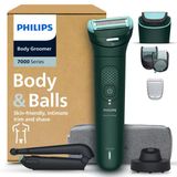 Philips Vücut Bakım Seti 7000 Serisi - Erkekler Için 2d Esnek Başlıklı Düzeltici, Üçlü Korumalı, Değiştirilebilir Başlıklar, Samimi Düzeltme ve Tıraş, %100 Duşa Dayanıklı, 120 Dk Model BG7485/30