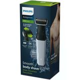 Philips Vücut Bakım Seti Bg3007/01 | Güvenli Vücut Tıraşı Ve Düzeltme | %100 Duşa Dayanıklı | 3Mm Tarak | 40 Dakika Kablosuz | Usb-A Şarj�
