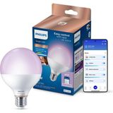 Philips Wfb 75W G95 E27 822-65 Rgb 1pf/6 LED Ampul - Amber