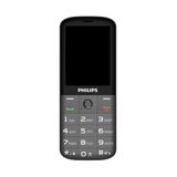 Philips Xenium E227 Kameralı Çift Sim Kart Tuşlu Cep Telefonu Siyah