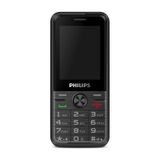 Philips Xenium E6500 4G VoLTE Kameralı Çift SIM 2.4 İnç 1700 mAh Tuşlu Cep Telefonu Siyah