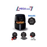 Philips Xxl 7.3 Lt Yağsız Fritöz, Izgara ,Pişirici Ve Kahvaltı Paketi, Hd9650 Mega Set Lambader Hediyeli