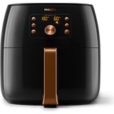 Philips XXL Airfryer 6 lt Kapasite, Tek Hazne, Zamanlayıcı Özellikli Yağsız Pişirme Teknolojisi - Siyah