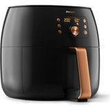 Phılıps Xxxl 7.3 Lt 2225W Otomatik Yemek Algılama ve Ayarlama - Sıcak Tutma ve Favori Modu - Quickclean ve Rapid Air Teknolojili Yağsız Fritöz Siyah
