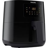 Philips Yağsız Sıcak Hava Fritözü 4,1 L 1400 W Tek Hazne Zamanlayıcı Özellikli - Siyah