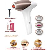 Philips Yeni 3 Akıllı Başlıklı (Yüz,vücut,hassas Bölge) Ipl Lazer Epilasyon Aleti Tüm Vücut Uyumlu Tıraş Makinesi + Tüy Alma Cihazı - Renk